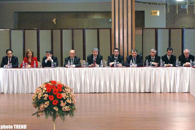 New Azerbaijan Party (YAP) held conference вЂњHeydar Aliyev and Azerbaijanis of the WorldвЂќ